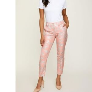 Juliette Brown Pink Floral Pants